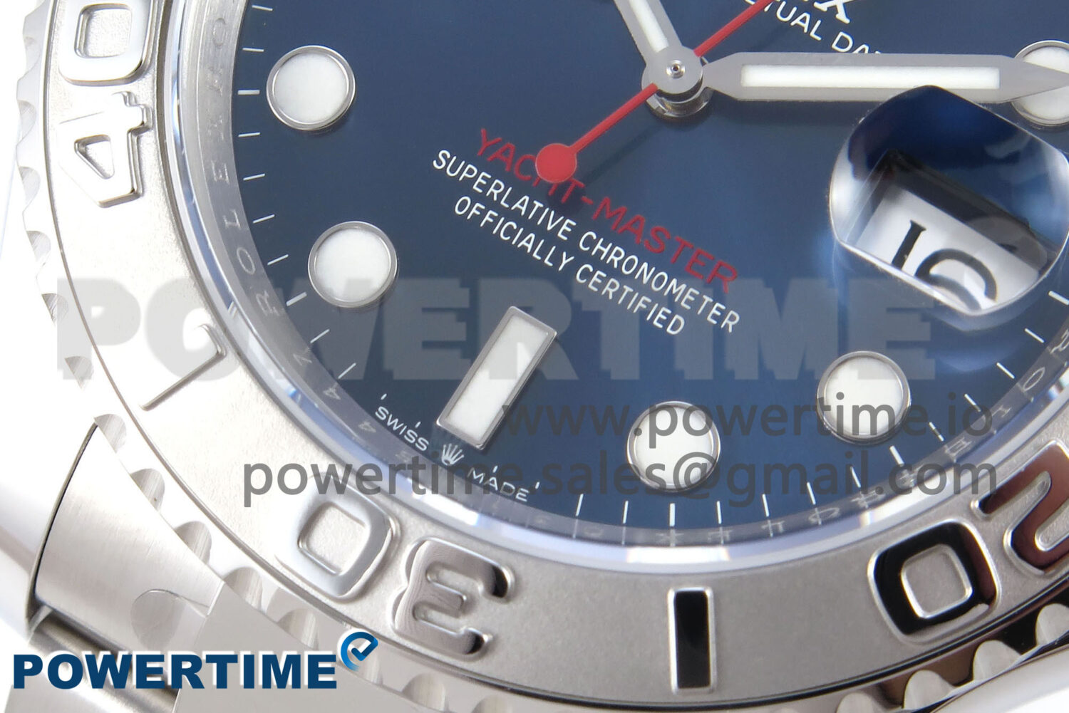 Yacht-Master 126622 QF 1:1 Best Edition Blue Dial on SS Bracelet VR3235 - Image 5
