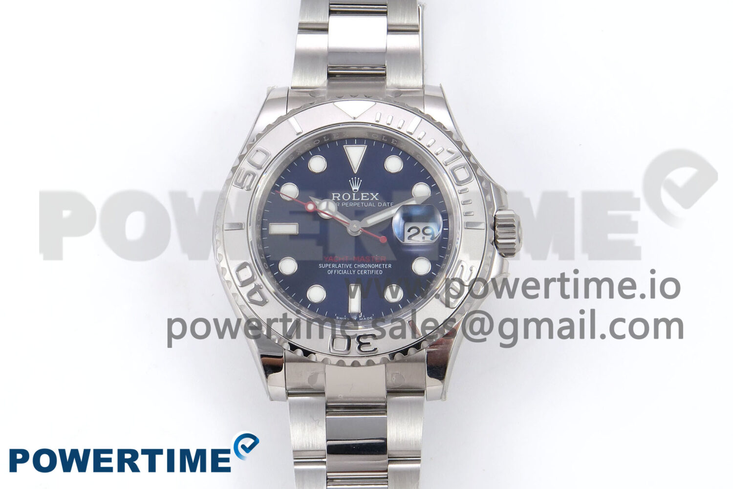 Yacht-Master 126622 EWEF 1:1 Best Edition 904L Steel Blue Dial on SS Bracelet A3235 - Image 1