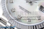 DateJust 36 126234 QF 1:1 Best Edition 904L Steel White MOP Diamonds Dial on SS Jubilee Bracelet VR3235 - Image 5