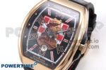 Vanguard Zvonimir RG ABF Best Edition Black Dial on Black Leather Strap A2824 - Image 3