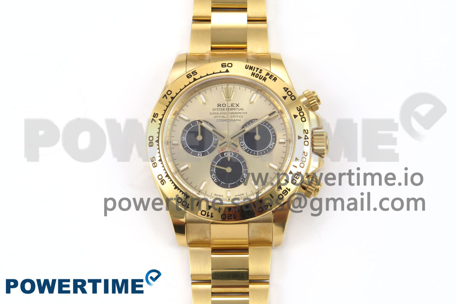 Daytona 126508 Clean 1:1 Best Edition YG/Black Dial on YG Bracelet SH4131 - Image 1