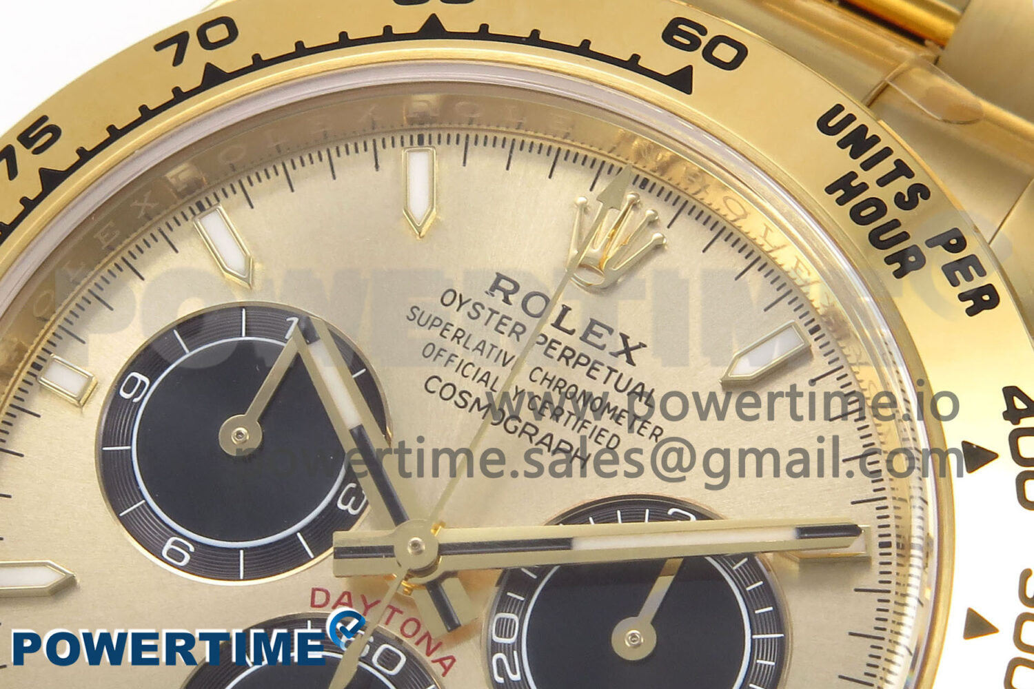 Daytona 126508 Clean 1:1 Best Edition YG/Black Dial on YG Bracelet SH4131 - Image 4