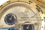 Daytona 126508 Clean 1:1 Best Edition YG/Black Dial on YG Bracelet SH4131 - Image 4