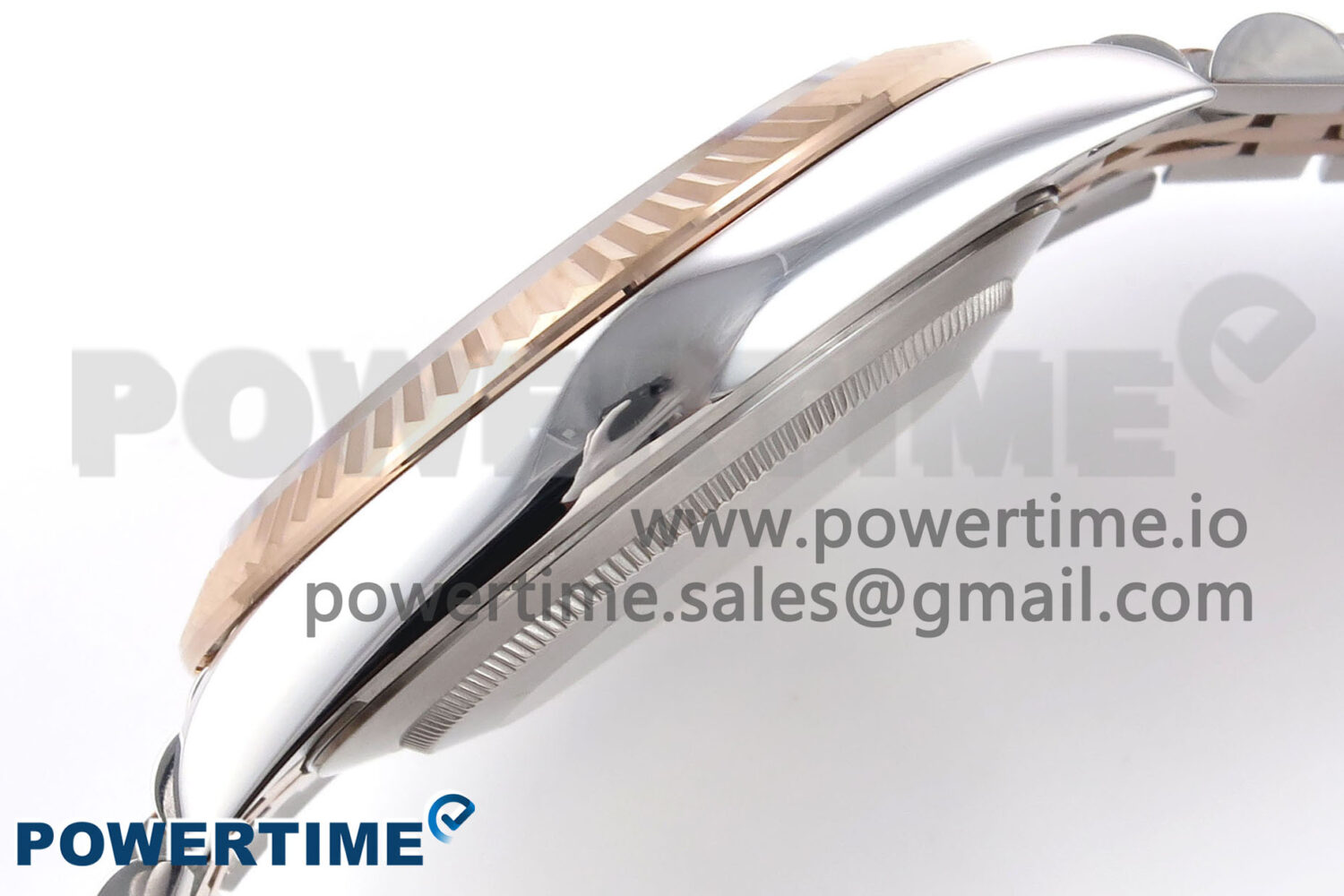 DateJust 41 126331 EWEF 1:1 Best Edition Brown Diamonds Dial on SS/RG Jubilee Bracelet A3235 - Image 7
