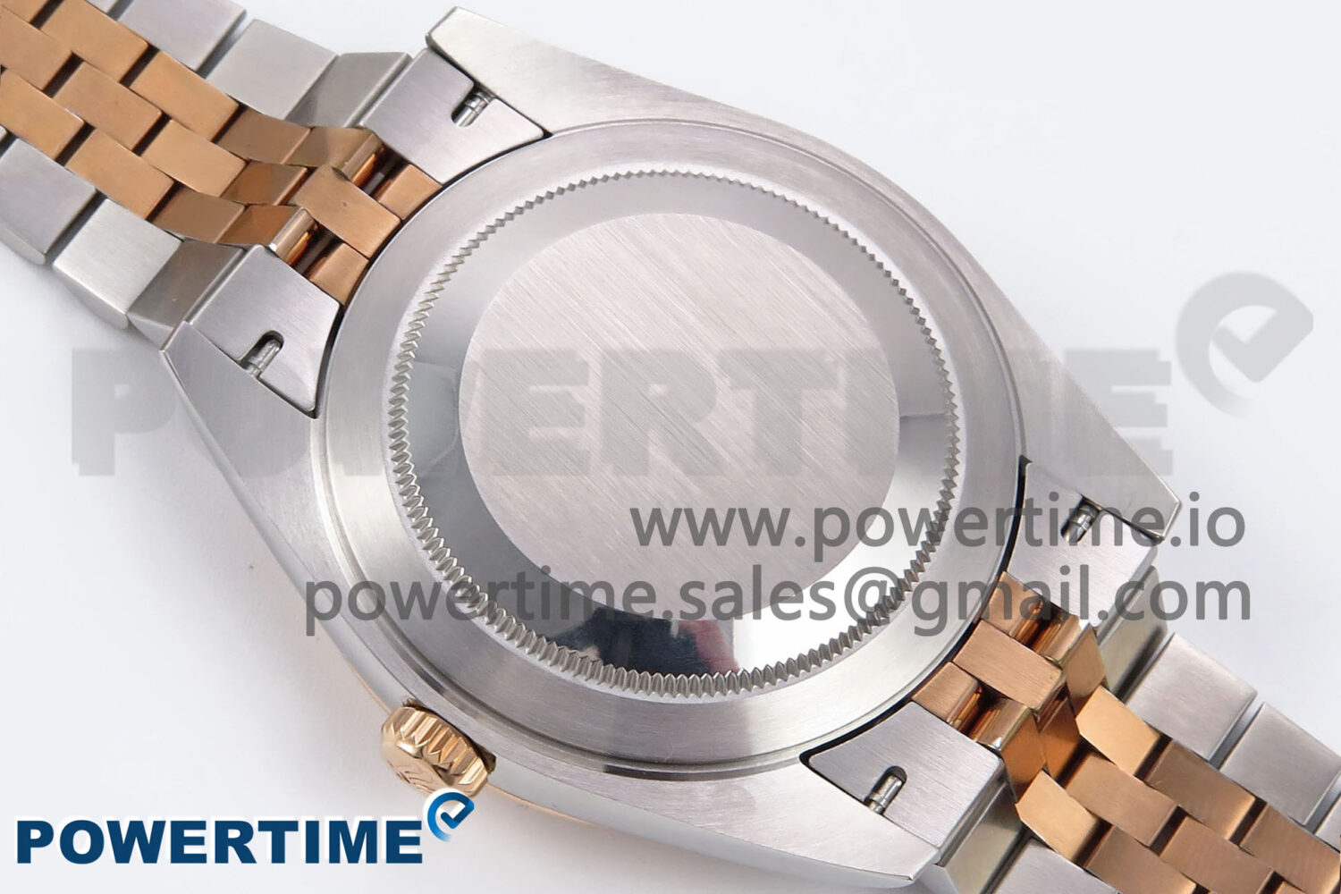 DateJust 41 126331 EWEF 1:1 Best Edition Gray Dial Green Roman Marker on SS/RG Jubilee Bracelet A3235 - Image 8