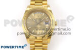 Day Date 40 YG 228238 THBF 1:1 Best Edition YG Dial on President Bracelet VR3255 (Gain Weight)