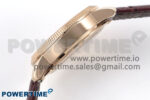 PP Tourbillon RG Texuted Bezel RMSF Edition White Dial on Brown Leather Strap - Image 6