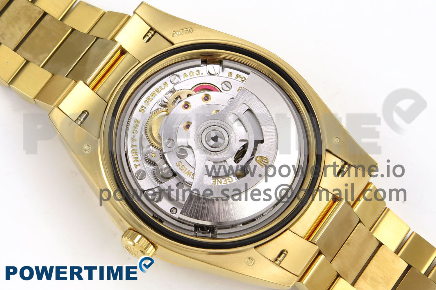 Day Date 40 YG 228238 THBF 1:1 Best Edition Green Ombre Roman Dial on President Bracelet VR3255 (Gain Weight) - Image 9