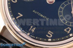Portugieser Automatic 42mm RG APSF 1:1 Best Edition Black Dial on Black Leather Strap A52010 - Image 5