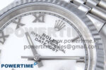 DateJust 36 126234 QF 1:1 Best Edition 904L Steel White Roman Dial on SS Jubilee Bracelet VR3235 - Image 4