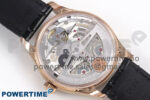 Portugieser Automatic 42mm RG APSF 1:1 Best Edition Black Dial on Black Leather Strap A52010 - Image 8