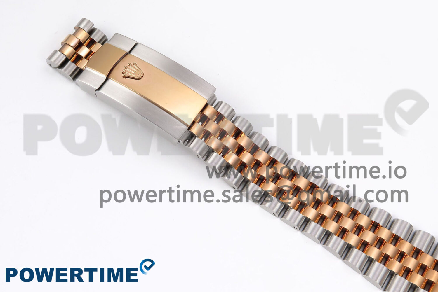 DateJust 41 126331 EWEF 1:1 Best Edition Gray Dial Green Roman Marker on SS/RG Jubilee Bracelet A3235 - Image 13