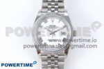 DateJust 36 126234 QF 1:1 Best Edition 904L Steel White Roman Dial on SS Jubilee Bracelet VR3235