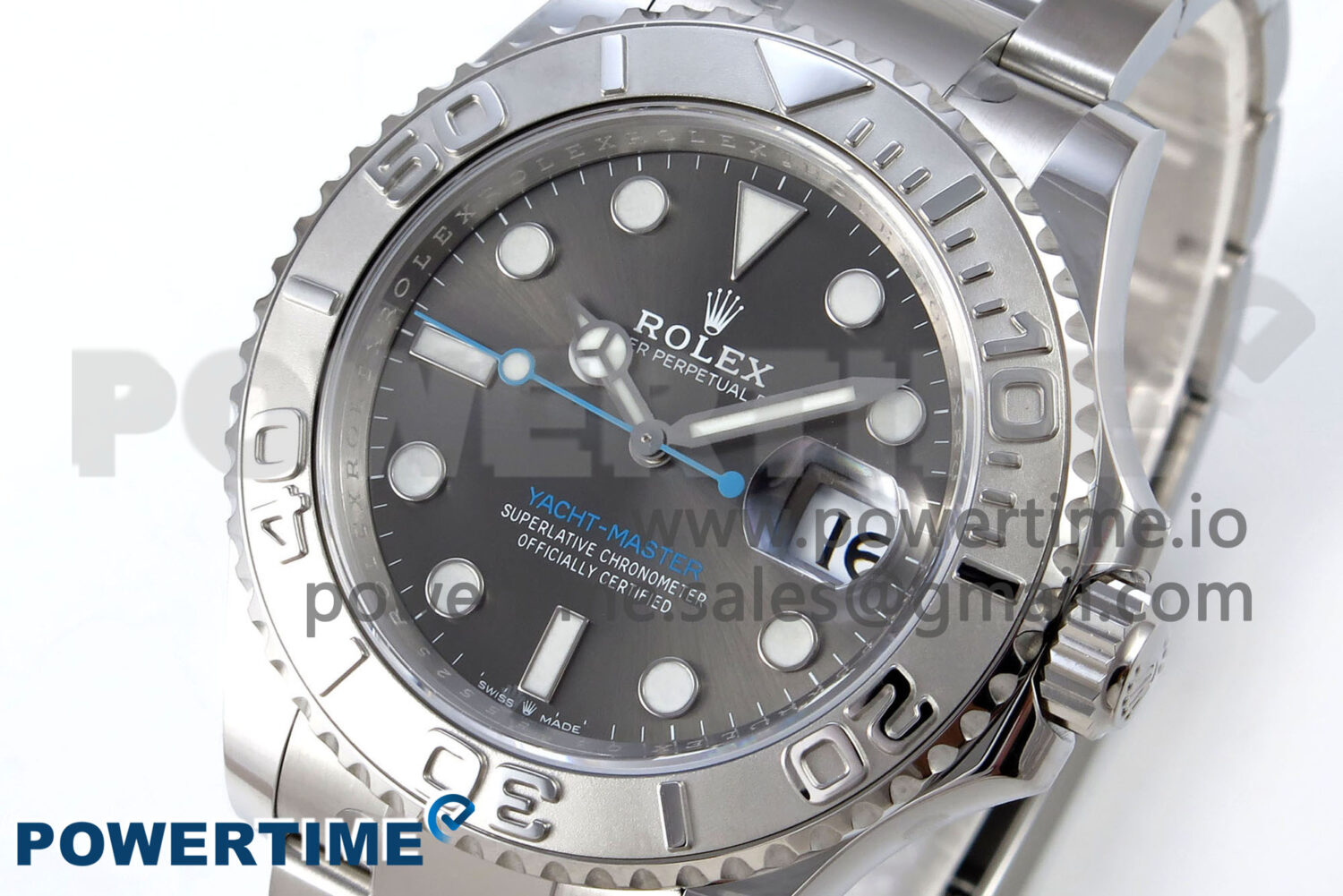 Yacht-Master 126622 QF 1:1 Best Edition Gray Dial on SS Bracelet VR3235 - Image 3