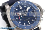 PAM1507 Luna Rossa Submersible VSF 1:1 Best Edition on Blue Fabric Strap P900 - Image 2