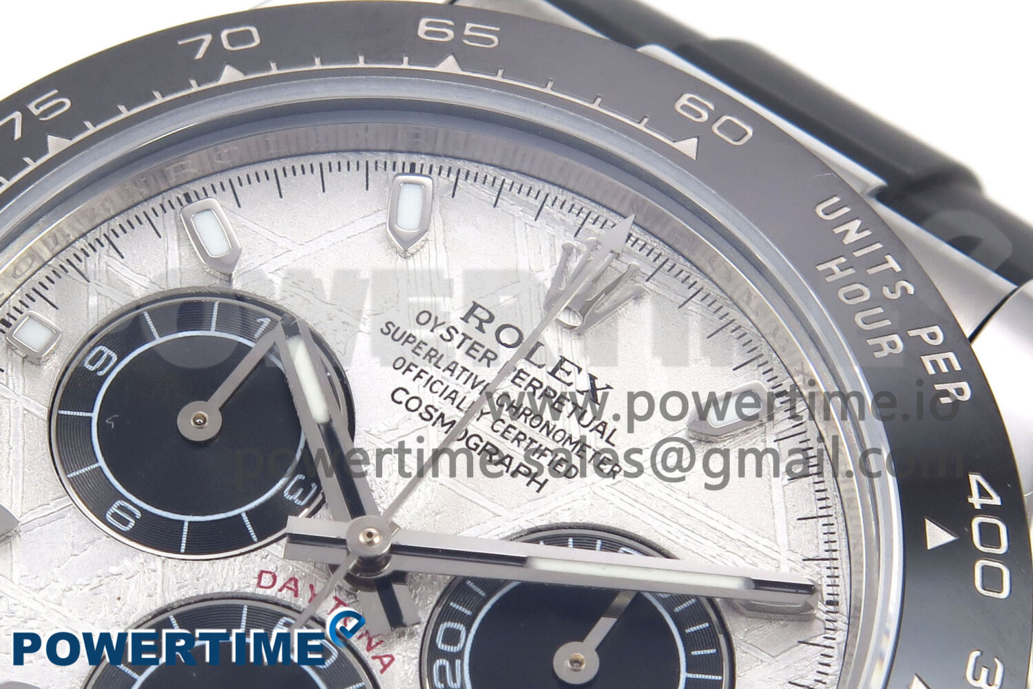 Daytona 116519 N6F 1:1 Best Edition Meteorite Dial on Oysterflex Strap SA4130 - Image 4