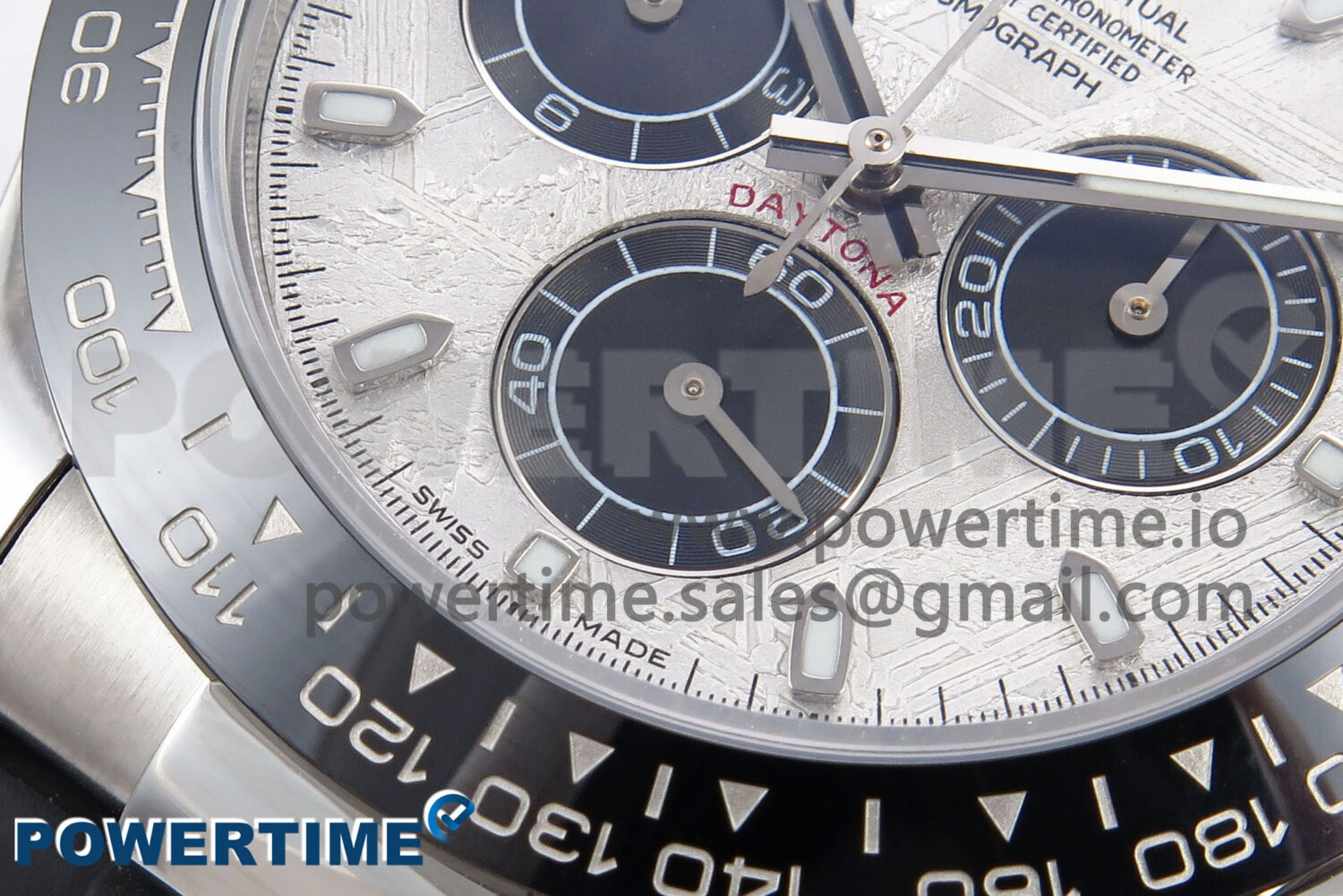 Daytona 116519 N6F 1:1 Best Edition Meteorite Dial on Oysterflex Strap SA4130 - Image 5