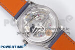 Portugieser Automatic SS IW501708 APSF 1:1 Best Edition Light Blue Dial on Gray Leather Strap A52011 - Image 8