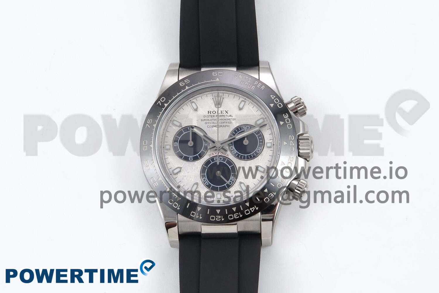Daytona 116519 N6F 1:1 Best Edition Meteorite Dial on Oysterflex Strap SA4130 - Image 1