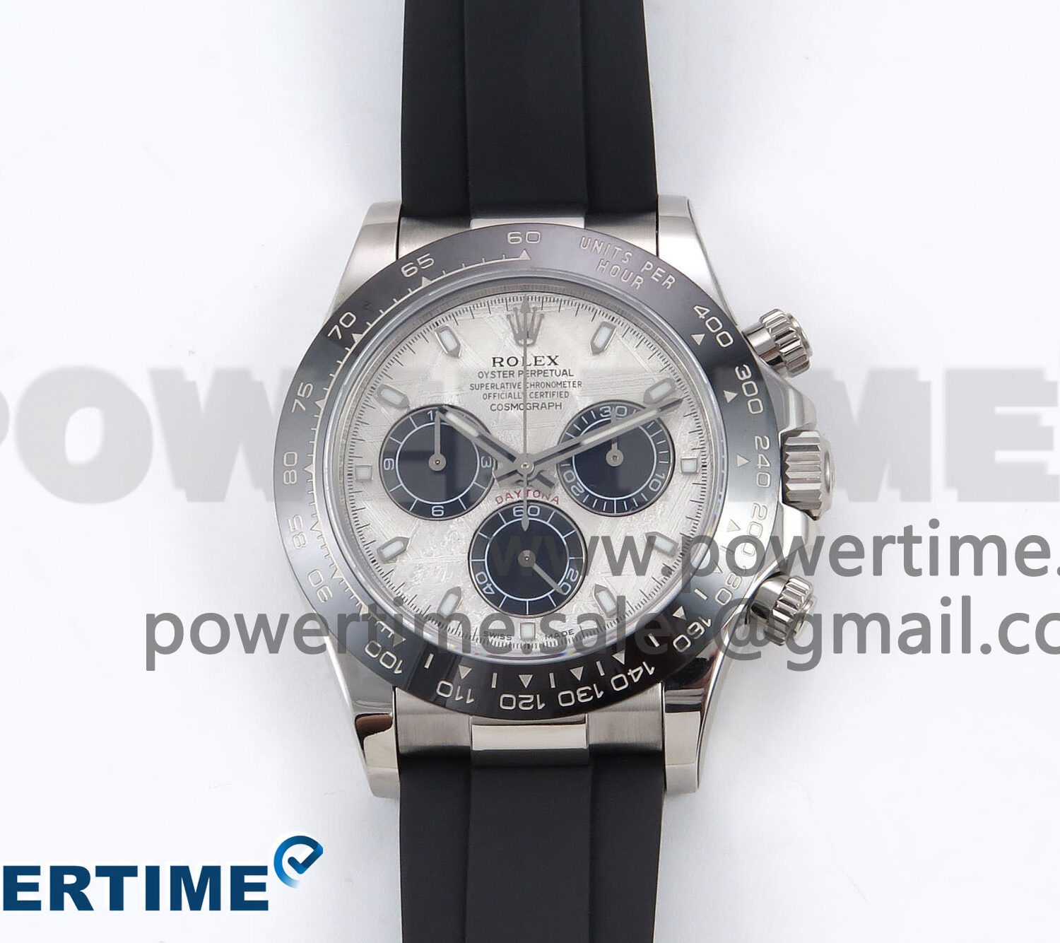 Daytona 116519 N6F 1:1 Best Edition Meteorite Dial on Oysterflex Strap SA4130