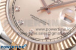 DateJust 41 126331 EWEF 1:1 Best Edition RG Diamonds Dial on SS/RG Jubilee Bracelet A3235 - Image 5