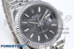 DateJust 36 126234 QF 1:1 Best Edition 904L Steel Gray Stick Dial on SS Jubilee Bracelet VR3235 - Image 2