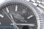 DateJust 36 126234 QF 1:1 Best Edition 904L Steel Gray Stick Dial on SS Jubilee Bracelet VR3235 - Image 4