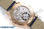 PP Tourbillon RG Texuted Bezel RMSF Edition Black Starry Dial on Blue Leather Strap - Image 8