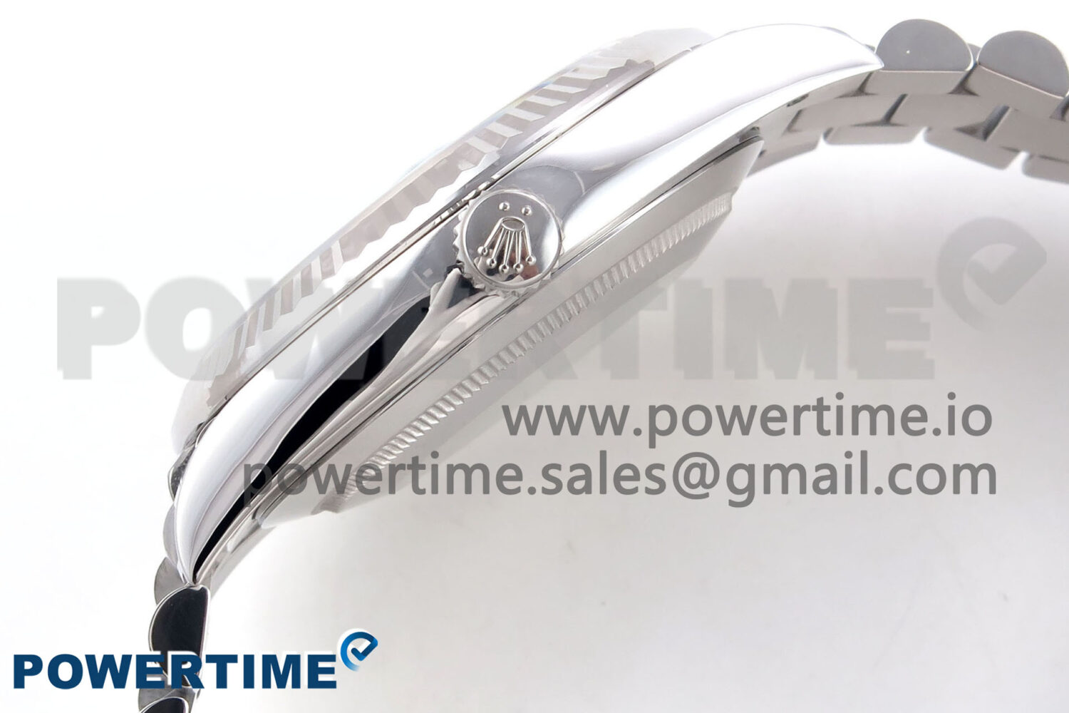 Day Date 40 SS 228236 THBF 1:1 Best Edition Ice-Blue Stick Dial on President Bracelet VR3255 (Gain Weight) - Image 7