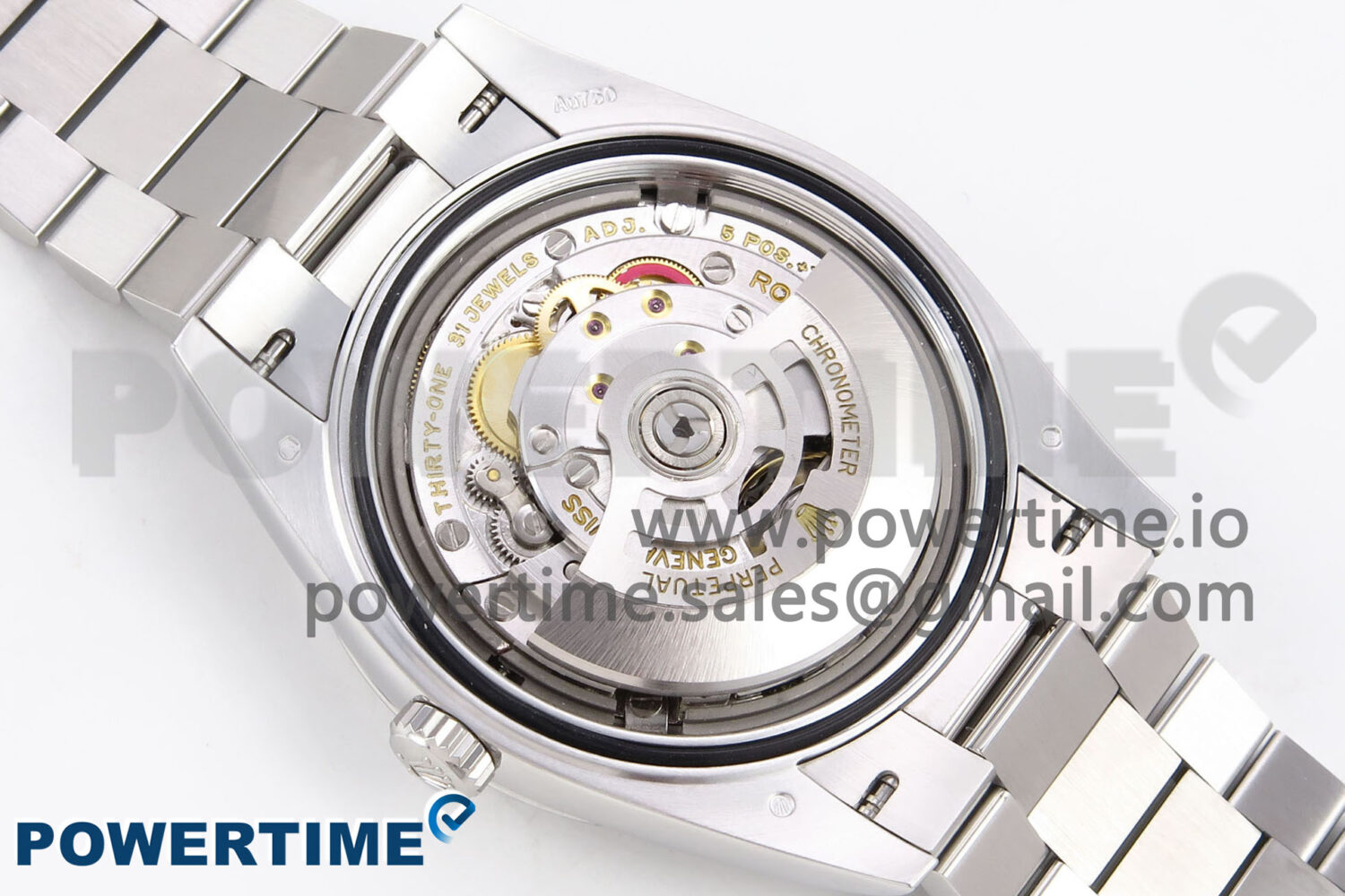 Day Date 40 SS 228236 THBF 1:1 Best Edition Ice-Blue Stick Dial on President Bracelet VR3255 (Gain Weight) - Image 9