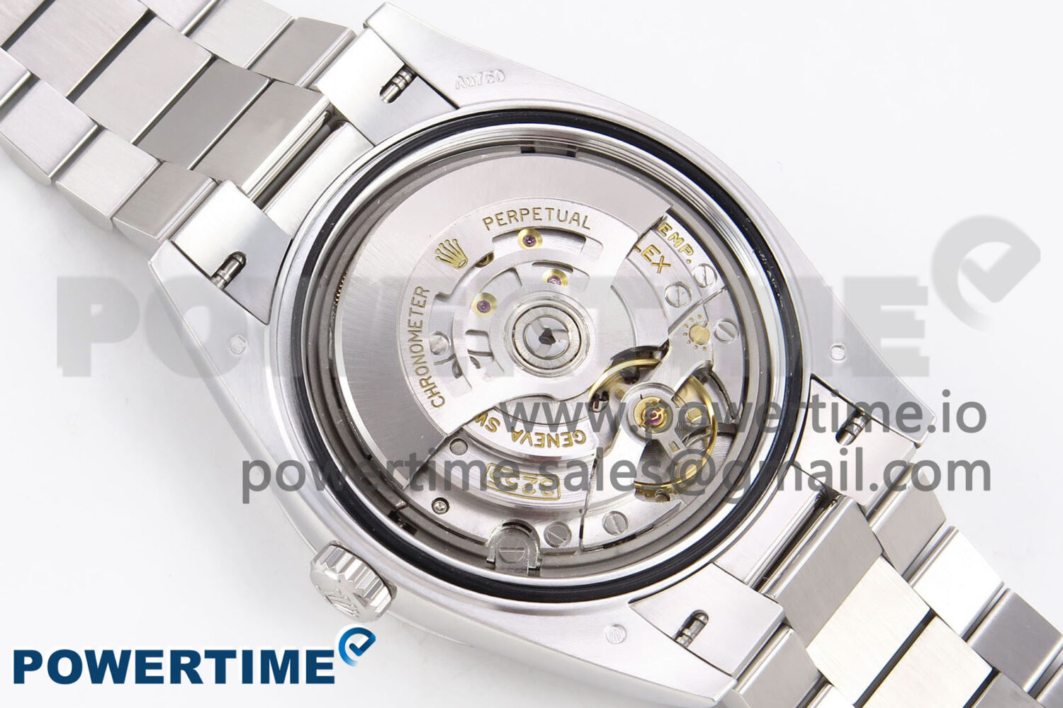 Day Date 40 SS 228236 THBF 1:1 Best Edition Ice-Blue Crystal Dial on President Bracelet VR3255 (Gain Weight) - Image 10