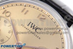 Portugieser Automatic SS IW501705 APSF 1:1 Best Edition RG Dial on Black Leather Strap A52011 - Image 4