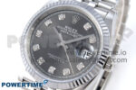 DateJust 36 126234 QF 1:1 Best Edition 904L Steel Gray Diamonds Dial on SS Jubilee Bracelet VR3235 - Image 3