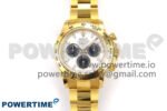 Daytona 116508 N6F 1:1 Best Edition Meteorite Dial on YG Bracelet SA4130