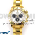 Daytona 116508 N6F 1:1 Best Edition Meteorite Dial on YG Bracelet SA4130