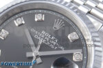 DateJust 36 126234 QF 1:1 Best Edition 904L Steel Gray Diamonds Dial on SS Jubilee Bracelet VR3235 - Image 4