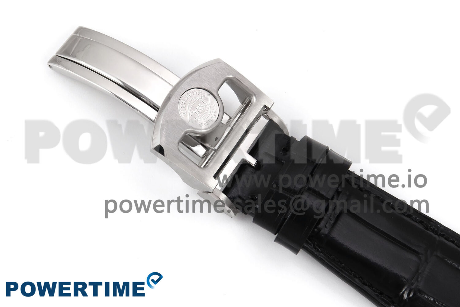 Portugieser Automatic SS IW501705 APSF 1:1 Best Edition RG Dial on Black Leather Strap A52011 - Image 8