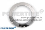 PP Tourbillon SS Rainbow Bezel RMSF Edition White Dial on Black Leather Strap - Image 10