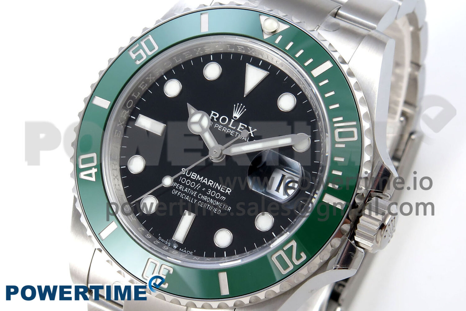 Submariner 41mm 126610 LV Kermit 904L Steel QF 1:1 Best Edition VR3235 - Image 3