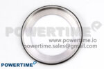 PP Tourbillon SS Rainbow Bezel RMSF Edition White Dial on Black Leather Strap - Image 11