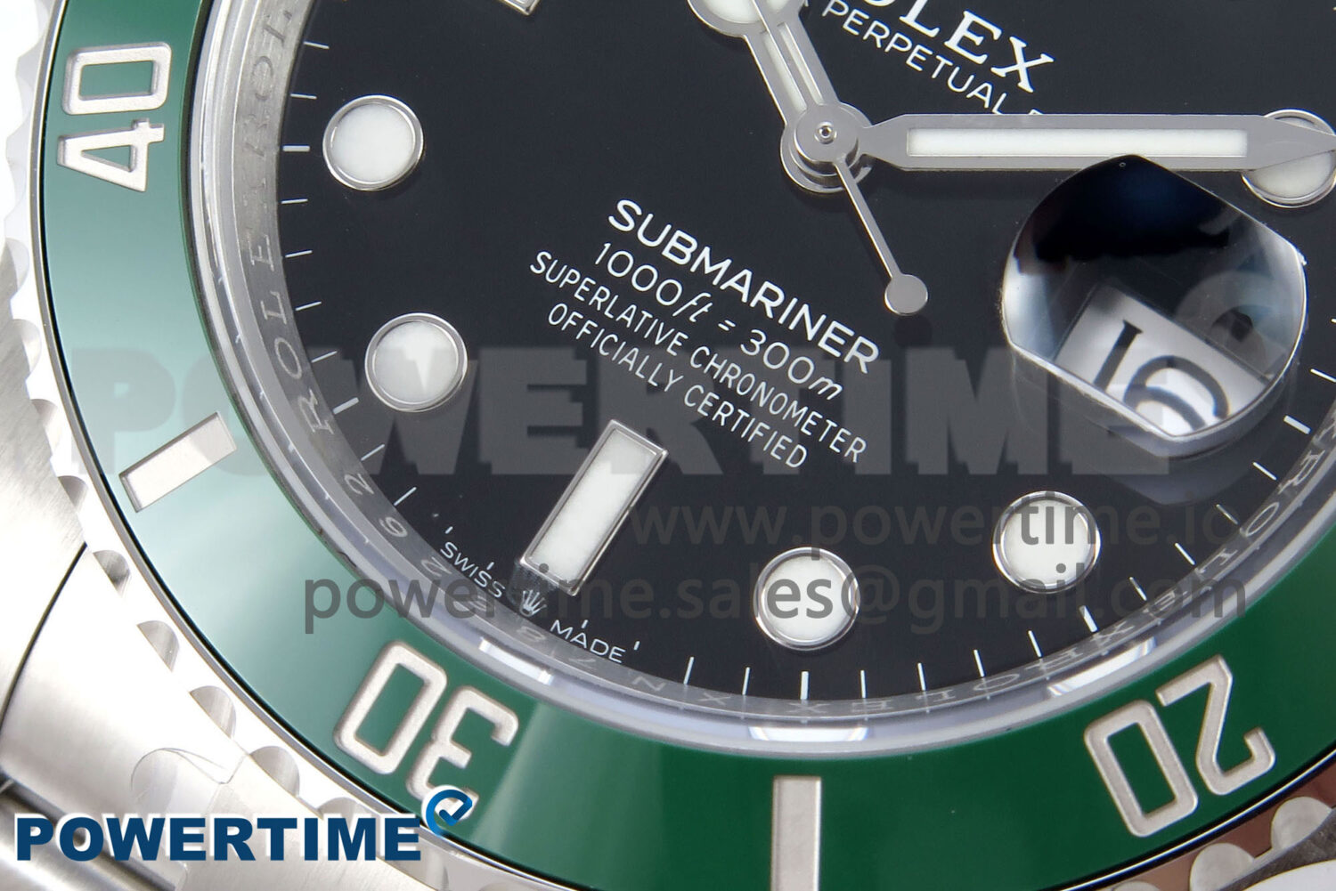 Submariner 41mm 126610 LV Kermit 904L Steel QF 1:1 Best Edition VR3235 - Image 5