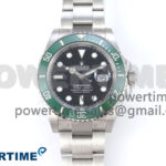 Submariner 41mm 126610 LV Kermit 904L Steel QF 1:1 Best Edition VR3235