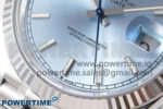 Day Date 40 SS 228236 THBF 1:1 Best Edition Ice-Blue Stick Dial on President Bracelet VR3255 (Gain Weight) - Image 5