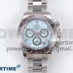 Daytona 126506 Clean 1:1 Best Edition 904L Steel Ice Blue Dial Crystral Markers on SS Braclet SH4131