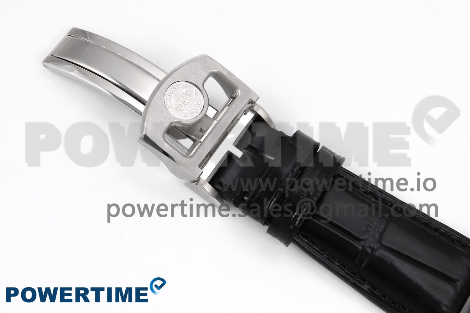 Portugieser Automatic SS IW501704 APSF 1:1 Best Edition Blue Dial on Black Leather Strap A52011 - Image 10