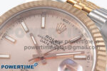 DateJust 41 126331 EWEF 1:1 Best Edition RG Stick Dial on SS/RG Jubilee Bracelet A3235 - Image 4