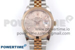 DateJust 41 126331 EWEF 1:1 Best Edition RG Stick Dial on SS/RG Jubilee Bracelet A3235