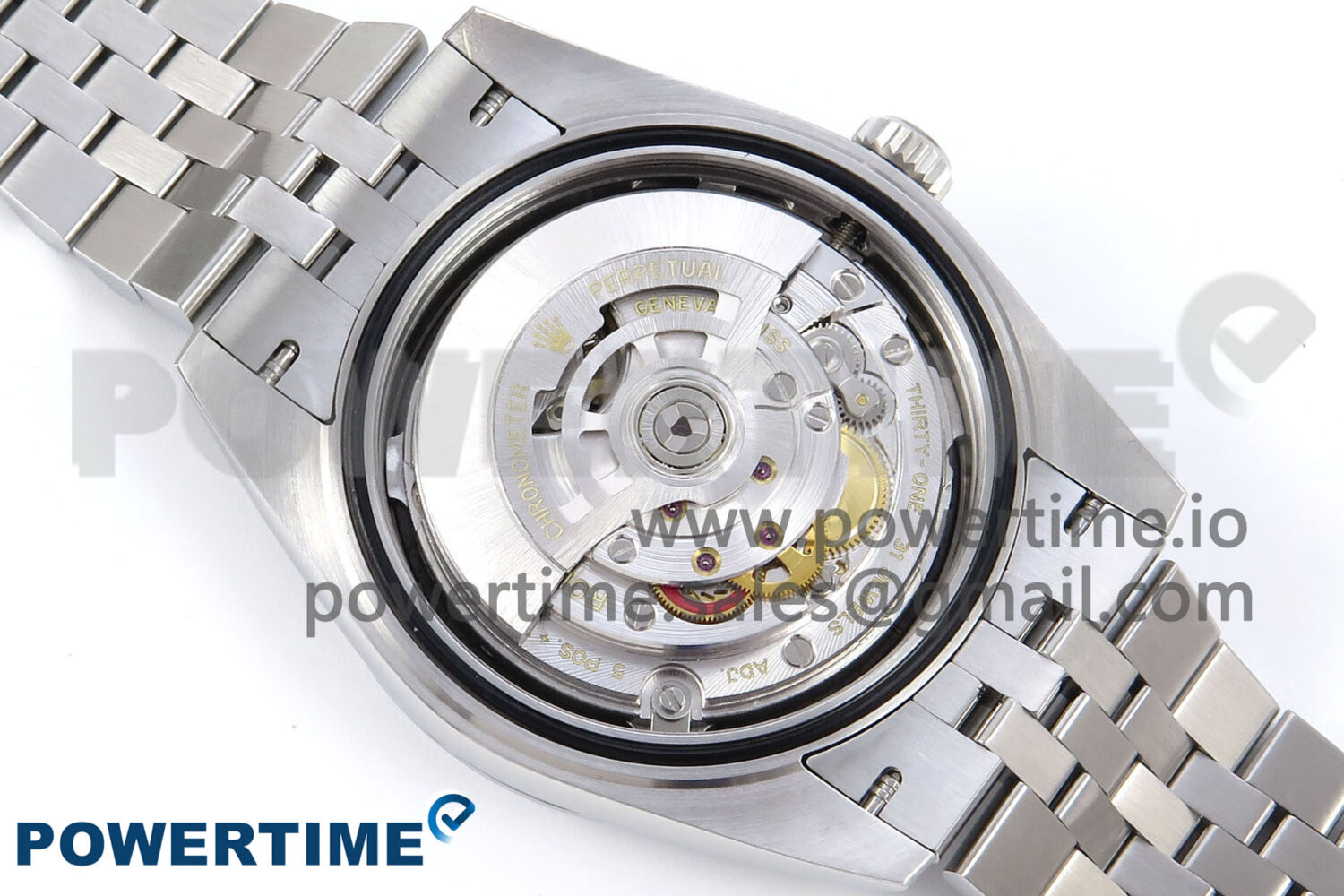 DateJust 41 126334 QF 1:1 Best Edition 904L Steel Gray Dial Green Roman Marker on SS Jubilee Bracelet VR3235 - Image 10