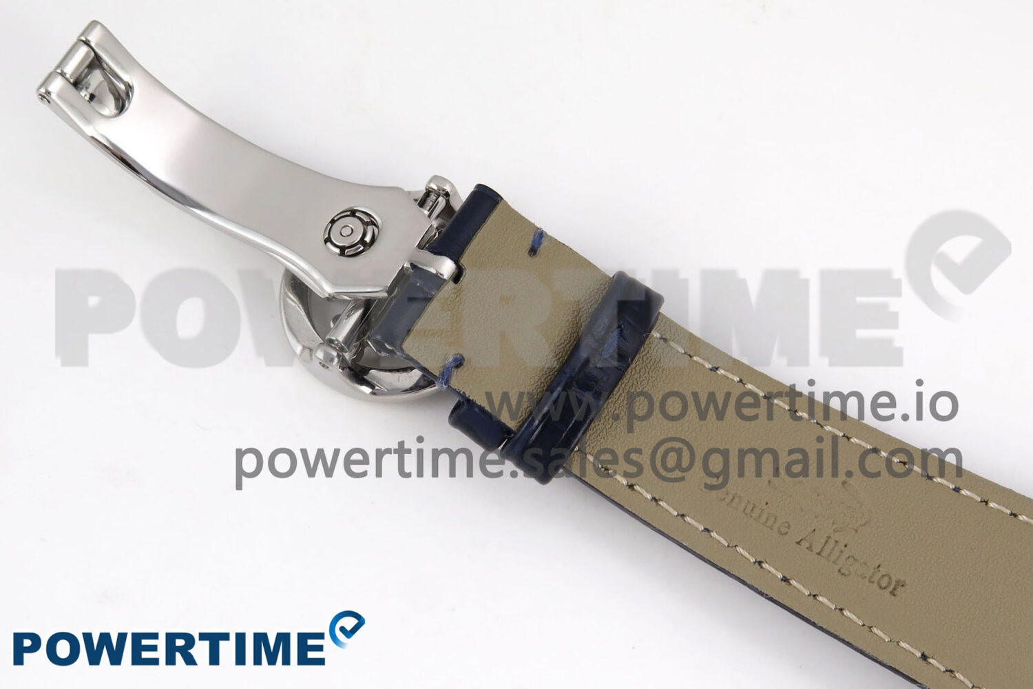 PP Tourbillon SS Rainbow Bezel RMSF Edition Black Starry Dial on Blue Leather Strap - Image 13