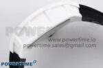 RM055 White Ceramic T+F 1:1 Best Edition Black Skeleton Dial on Black Rubber Strap RMUL2 Super Clone - Image 7